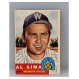 1953 Topps #241 Al Sima Hi# Corners/Edges/Crease