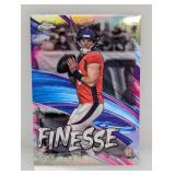 2024 Topps Chrome Finesse Bo Nix RC Refractor F-4