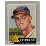 1953 Topps Rip Repulski Cardinals Corners/Edges