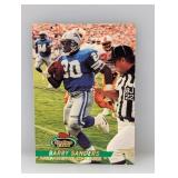 1993 Topps SC Memberï¿½s Choice Barry Sanders #496