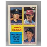 1984 Topps Hightlight Ryan Carlton Perry #4