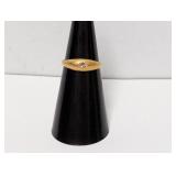 .925 Sterl/Vermeil Avon Starburst  Ring Sz 5