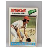 1977 Topps N.L. All- Stars Pete Rose Corner/Edges
