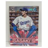 2025 Sasaki Bowman Ch Strikeout Showroom Ref RC