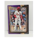 2023 Jordan Walker Topps MC Purple RC /99