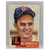 1953 Topps #181 Al Zarilla Red Sox Corners/Edges