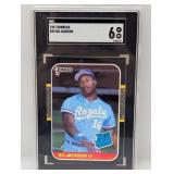 1987 Donruss Bo Jackson #35 SGC 6