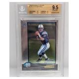 1998 Bowman Chrome Peyton Manning #1 BGS 9.5
