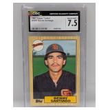 1987 Topps Traded Benito Santiago RC #109T CGC 7.5
