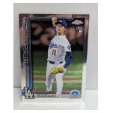 2025 Roki Sasaki Topps Chrome RC 3 217