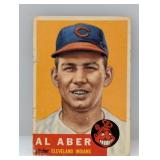 1953 Topps #233 Al Aber Hi# Creases/Corners/Edges