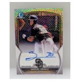 2023 Bowman Chrome Prospect Samuel Zavala Autos