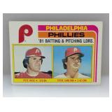 Topps Pete Rose Steve Carlton Crease/Corner/Edges