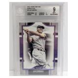 2024 Lou Gehris Topps Tier One Purple Foil/50 BGS9