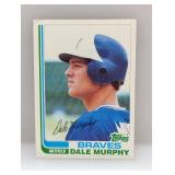 1982 Topps Dale Murphy #668 Edges/Surface