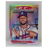 2024 1st Bowman Chrome Roanld Acuna Jr Mojo M1B-8