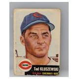 1953 Topps Ted Kluszewski Corners/Edges/Creases