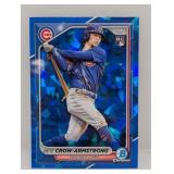 2024 Bowman Chrome Pete Crow Armstrong RC Sapphire