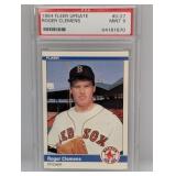 1984 Fleer Update Roger Clemens U-27 PSA 9