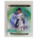 2024 Yoshinobu Yamamoto Topps Inception Green RC