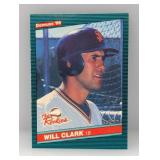 1986 Donruss The Rookies Will Clark #32 Edge