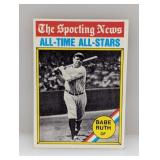 1976 Topps Babe Ruth all-time All-Stars #345