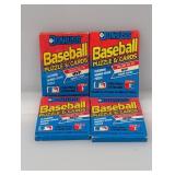 (4) 1989 Donruss Baseball Packs