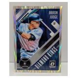2018 Aaron Judge Optic Diamond Kings Flash Prizm