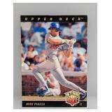 1993 UD Star Rookie Mike Piazza RC #2 Edges