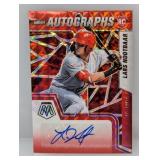 2022 Mosaic Lars Nootbar RC Red Prizm Auto