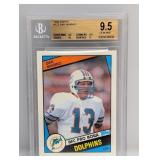 1984 Topps Dan Marino #123 BGS 9.5