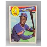 1985 Topps 1980 #1 Draft Pick Darryl Strawberry
