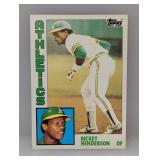 1984 Topps #230 Rickey Henderson HOF