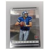 2009 Topps Platinum Matthew Stafford Rookie #125