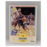 1990-1991 Fleer Tim Hardaway RC #63 Stain