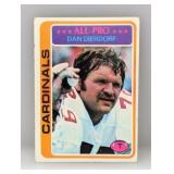 1978 Topps All-Pro Dan Dierdorf #310 Edges/Corners