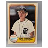 1981 Fleer Alan Trammel #461 Stains