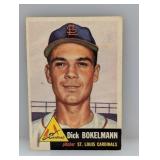 1953 Topps Dick Bokelmann Cardinals Corners/Edges