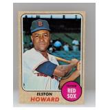 1968 Topps Elston Howard 1963 AL MVP 167 Surface