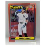 2025 Aaron Judge Topps Chrome 1990 Refractor