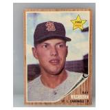1962 Topps Baseball Ray Washburn Rookie Card 19
