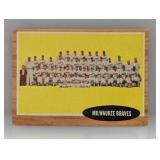 1962 Topps Aaron/Mathews/Spahn 158 Surface/Corners