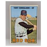 1967 Topps Baseball Tony Conigliaro 280 Corners