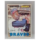 1967 Topps Hank Aaron #250 Creases/Edges/Corners
