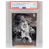 2017 Donovan Mitchell Chronicles Majestic RC PSA 9