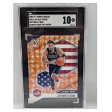 2020-21 Mosaic Tatum Orange Reactive Prizm SGC 10