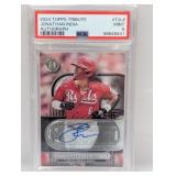 2024 Jonathan India Topps Tribute Auto /199 PSA 9