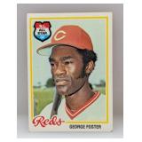 1978 Topps All Star George Foster Corners/Indent