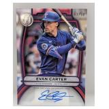 2025 Topps Tribute Evan Carter Auto #3/50