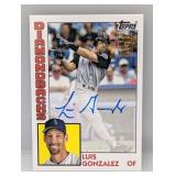 2025 Topps Archives Luis Gonzalez Auto